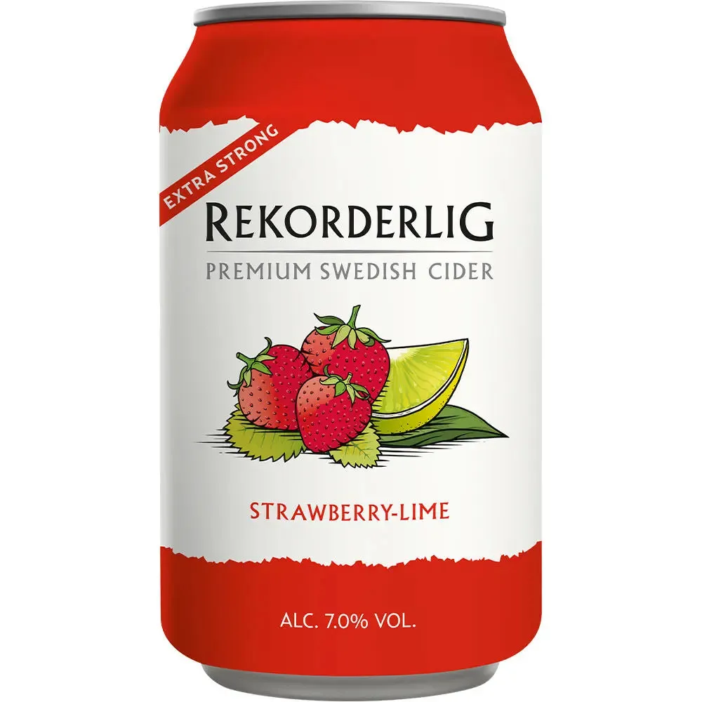 Rekorderlig Strawberry-Lime 7 % TRAY 24x 0,33L DS zzgl. DPG Pfand
