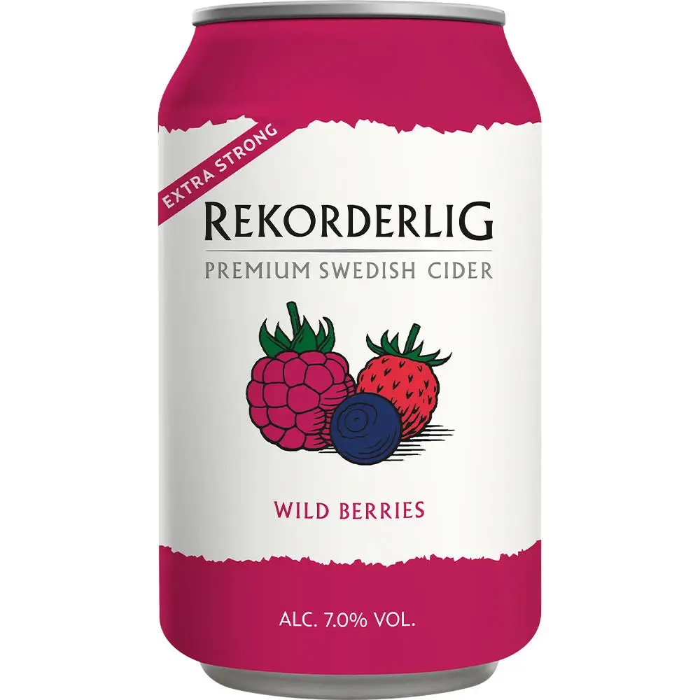 Rekorderlig Wild Berries 7 % TRAY 24x 0,33L DS zzgl. DPG Pfand