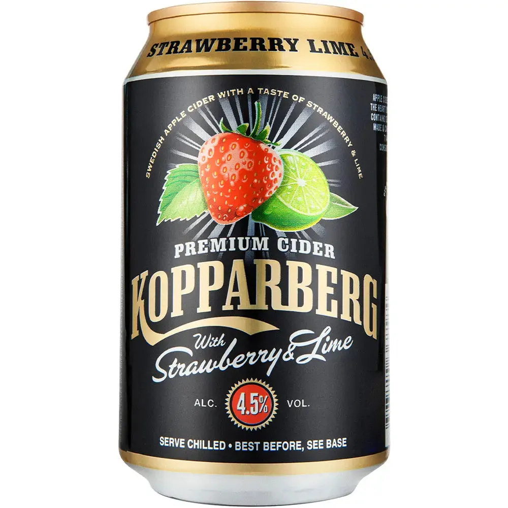 Kopparberg Strawberry & Lime 4.5 % TRAY 24x 0,33L DS zzgl. DPG Pfand