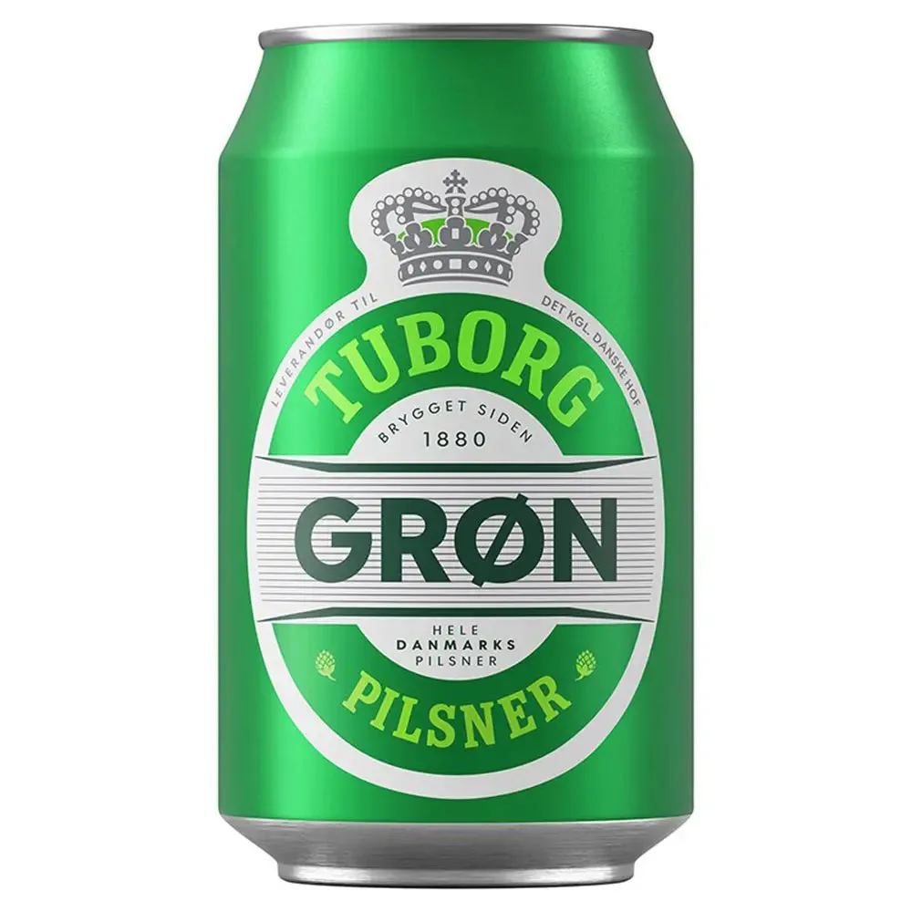 Tuborg Grøn Pilsener Dänemark Bier