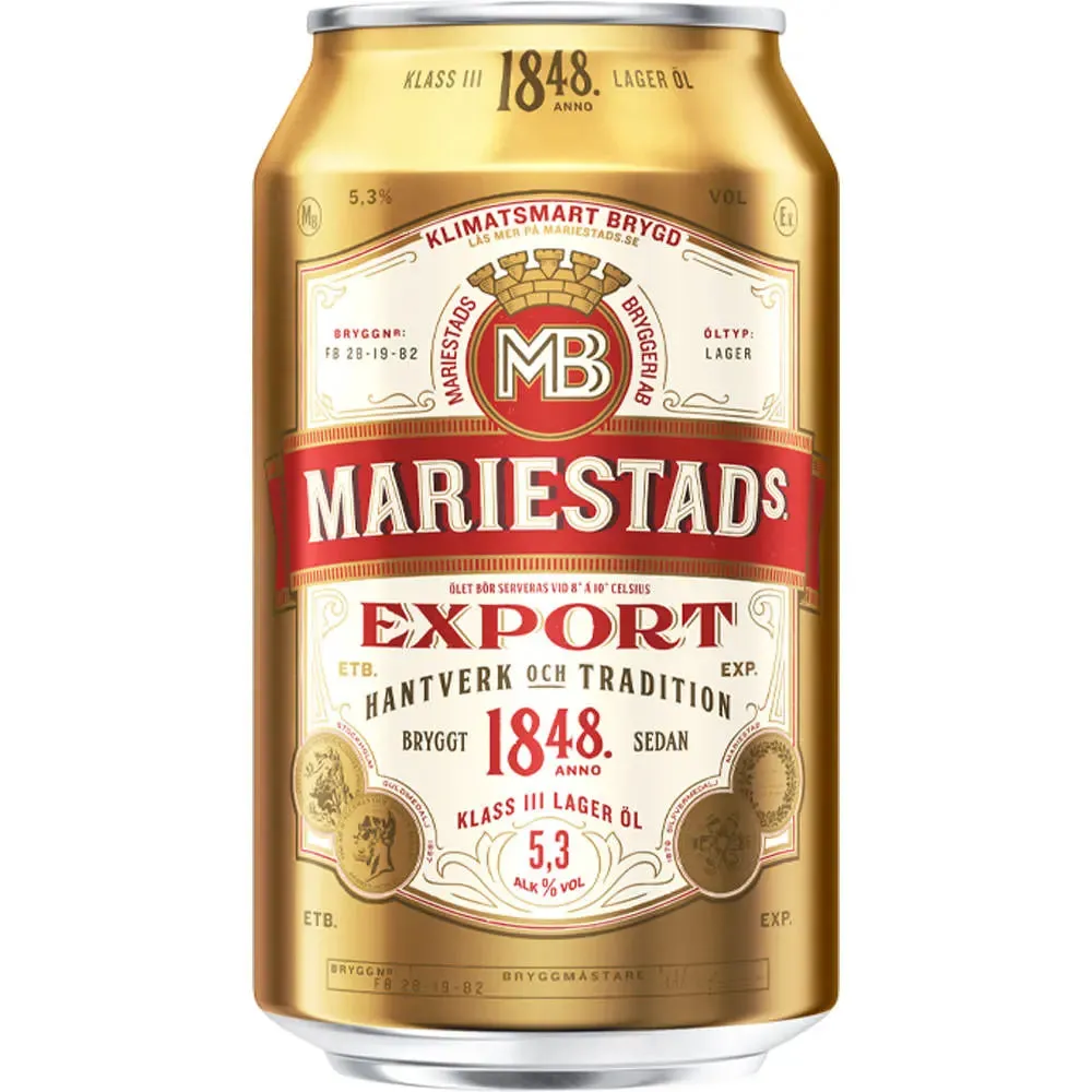 Mariestads Export Schweden Bier