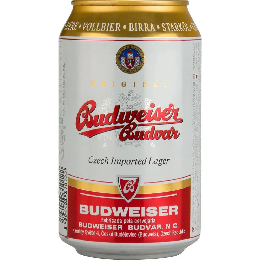 Budweiser Lager 5% TRAY 24x 0,33L DS zzgl. DPG Pfand