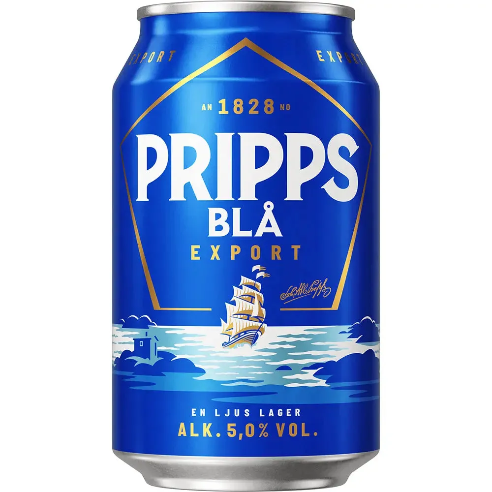 Pripps Blå Export Schweden Bier