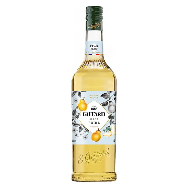 Giffard Birne Sirup Alkoholfrei 1,0L