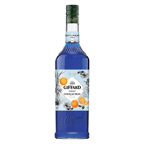 Giffard Blue Curacao Sirup Alkoholfrei 1,0L