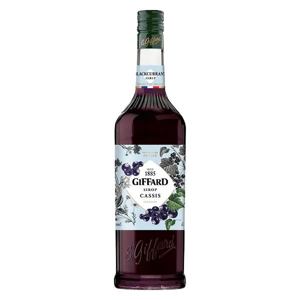 Giffard Cassis Sirup Alkoholfrei 1,0L
