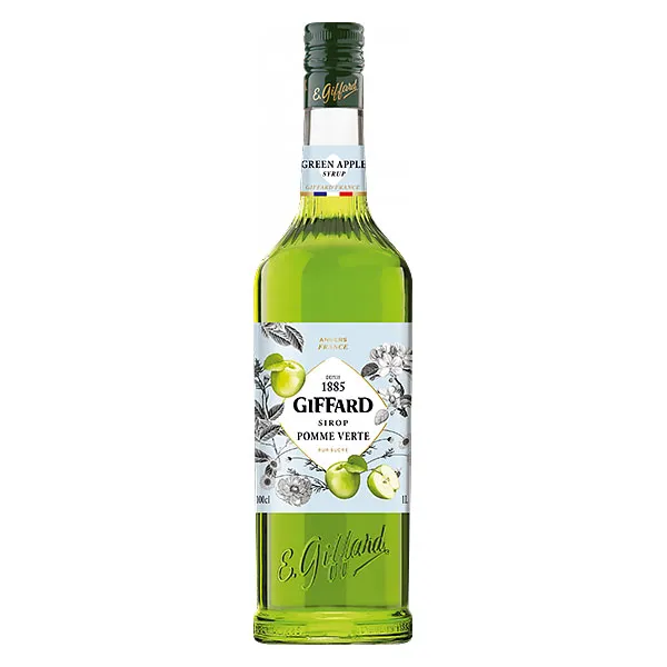 Giffard Grüner Apfel Sirup Alkoholfrei 1,0L