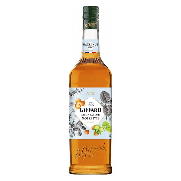 Giffard Haselnuss Sirup Alkoholfrei 1,0L