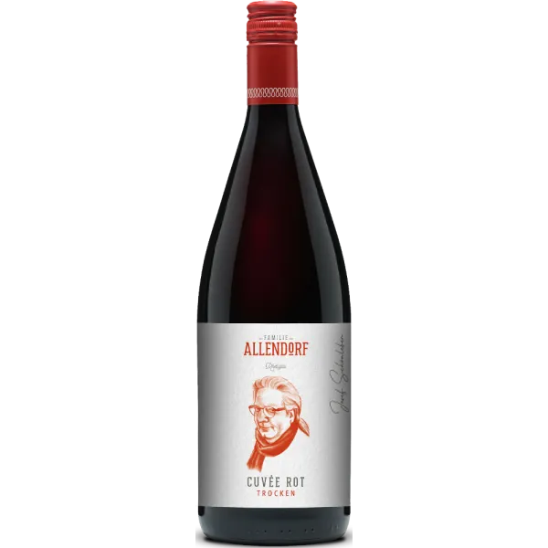 2022 Cuvée rot trocken 1,0 Liter Weingut Fritz Allendorf
