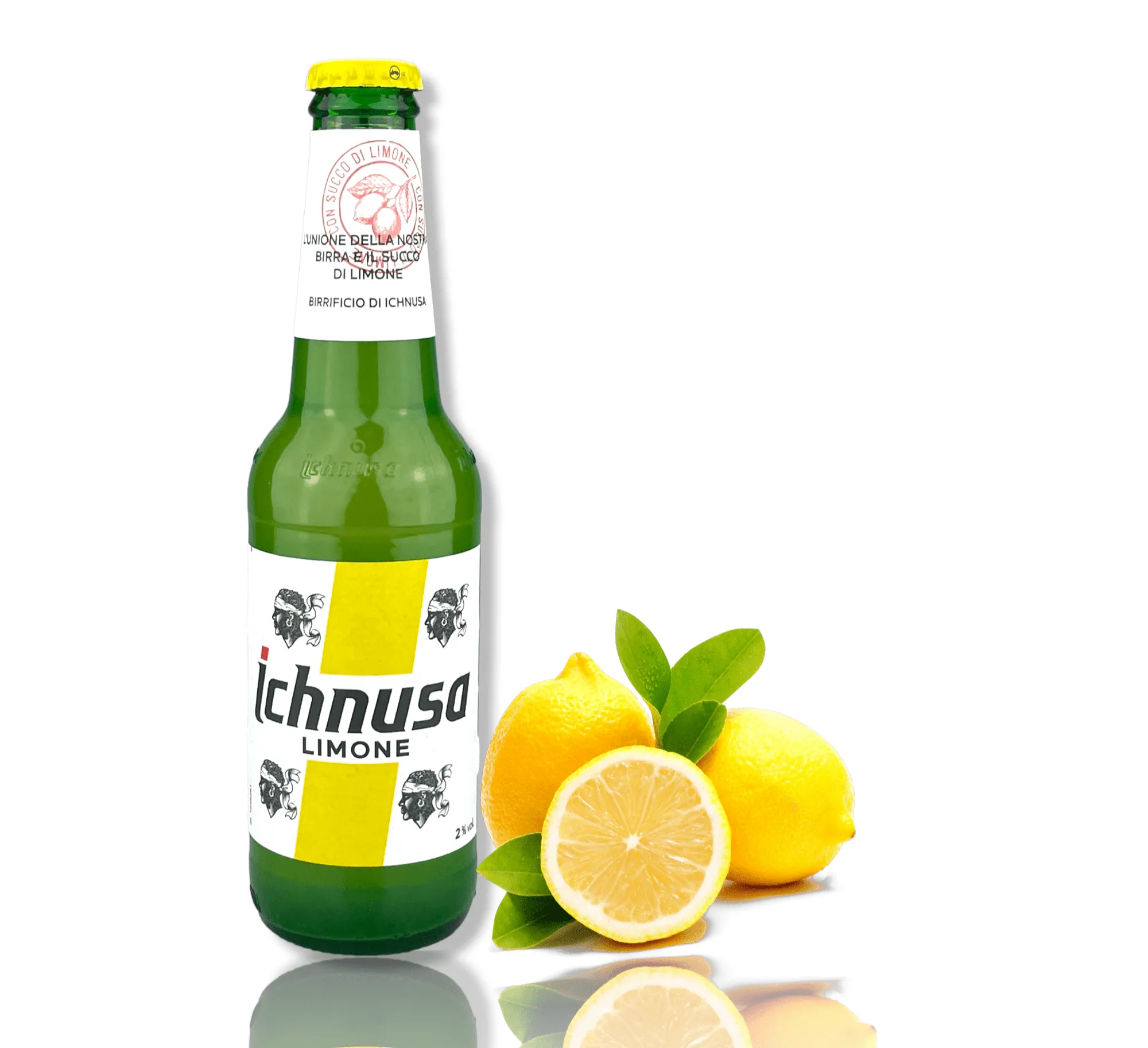 Birra Ichnusa Limone Bier - Radler auf sardische Art mit 1,3% Vol.