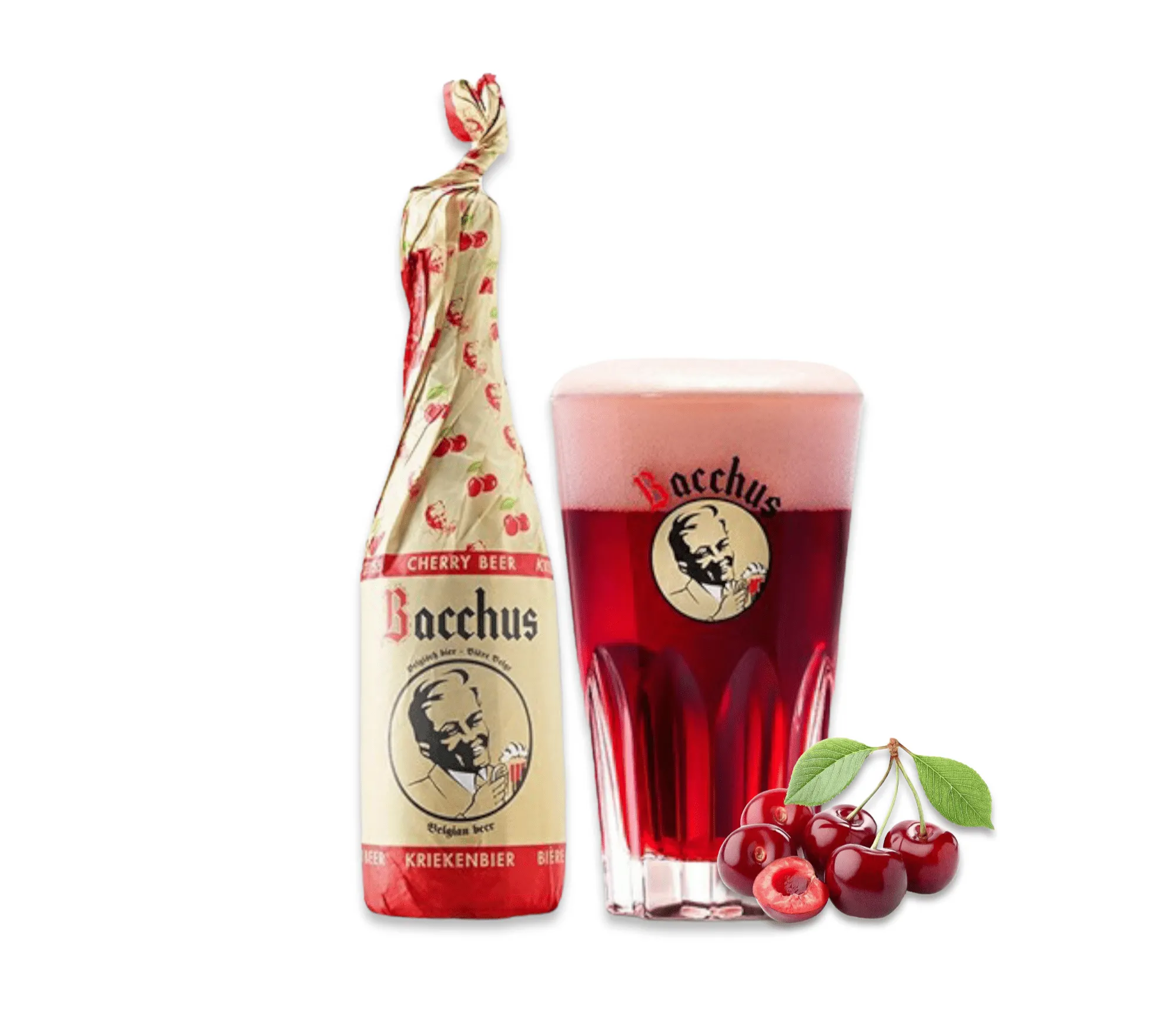 Van Honsebrouck Bacchus Kriekenbier- Kirschbier mit 5,8% Alc.