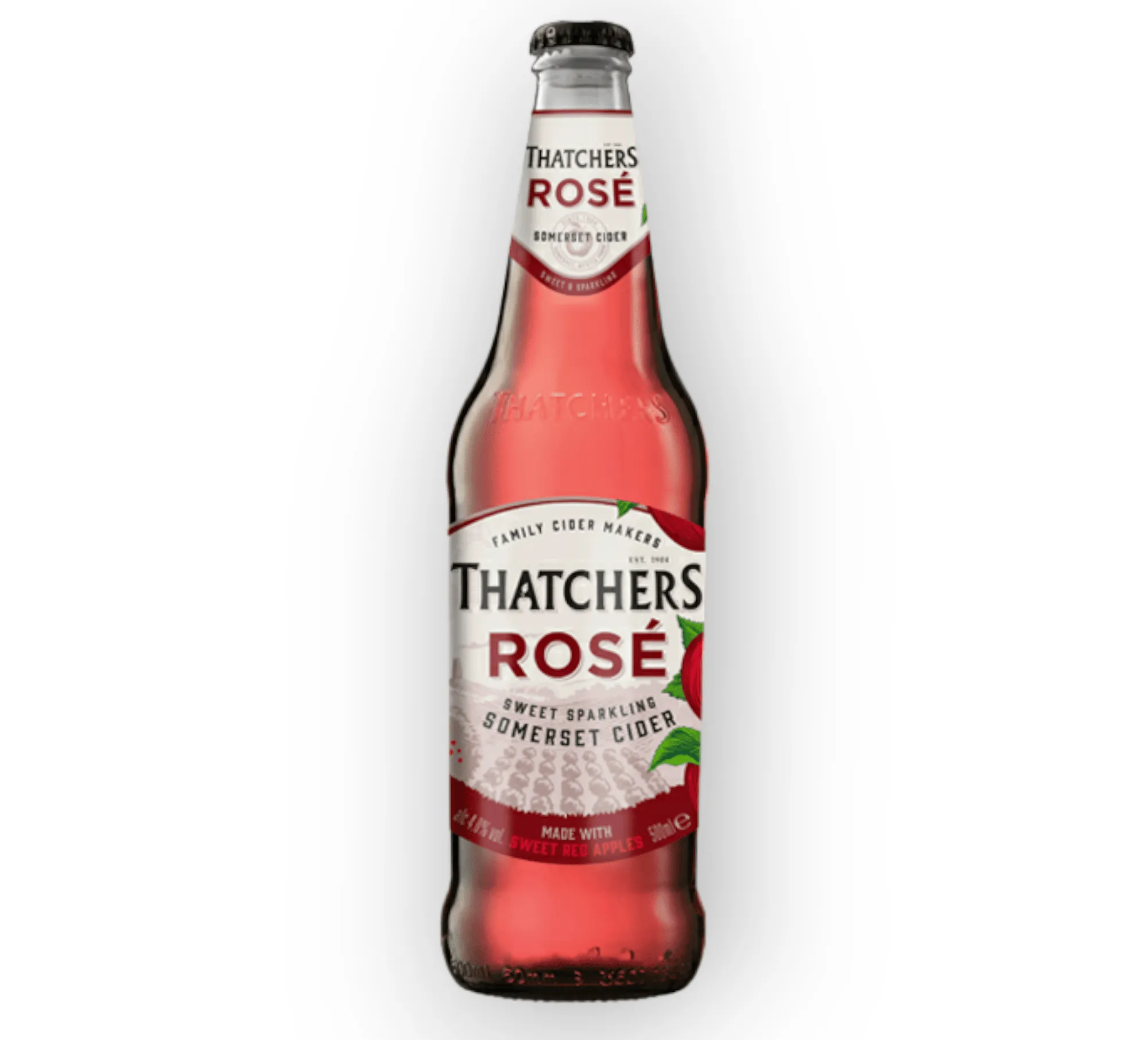 Thatchers Rosé 0,5l- Sweet Sparkling Somerset Cider mit 4,0% Vol.