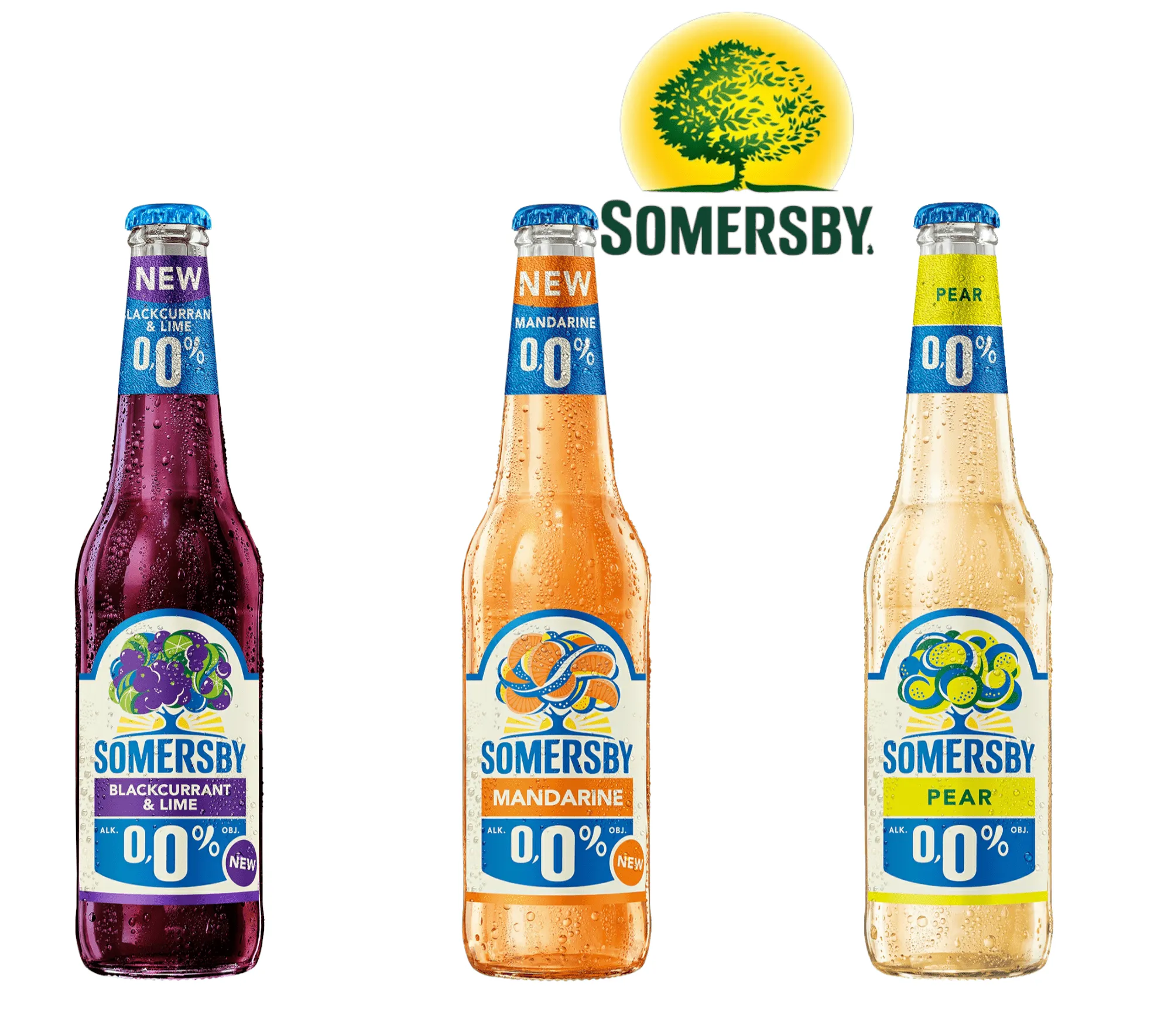 Somersby Mix Alkoholfrei -schwarze Johannisbeere - Mandarine - Birne