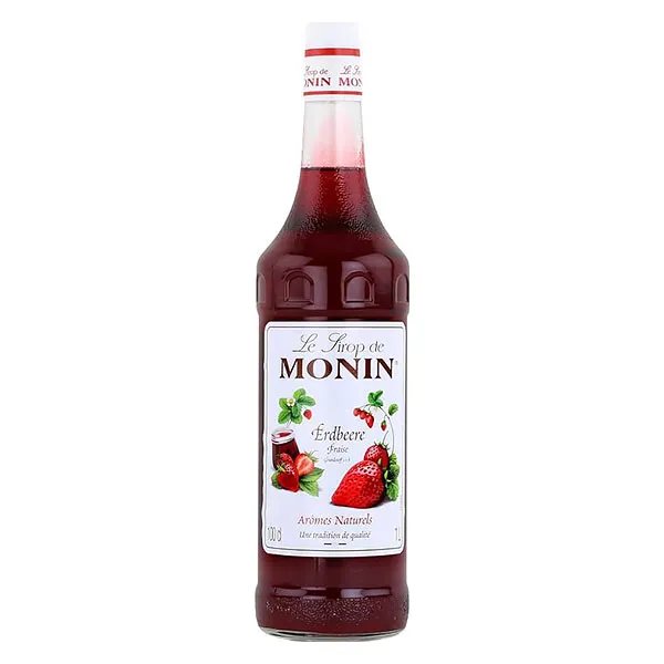 Monin Erdbeere Sirup Alkoholfrei 1,0L