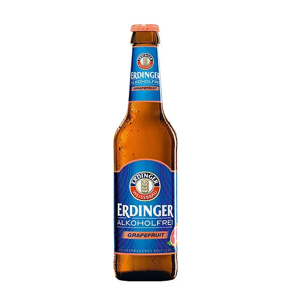 Erdinger Weissbier Grapefruit Alkoholfrei 24x0,33L