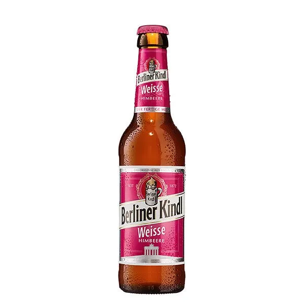 Berliner Kindl Weisse 0,33l - Himbeere mit 3% Vol.