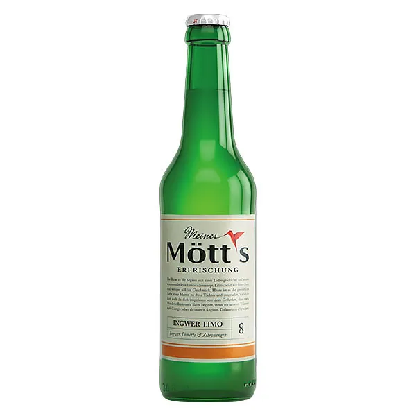 Mött's No.8 Limonade Ingwer-Limette-Zitronengras 24x0,33L