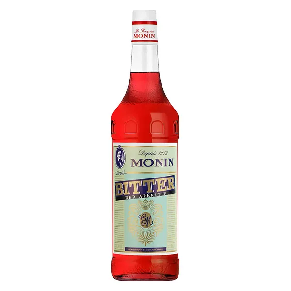 Monin Bitter Aperitif Sirup Alkoholfrei 1,0L