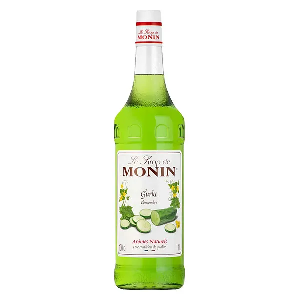 Monin Gurke Sirup Alkoholfrei 1,0L
