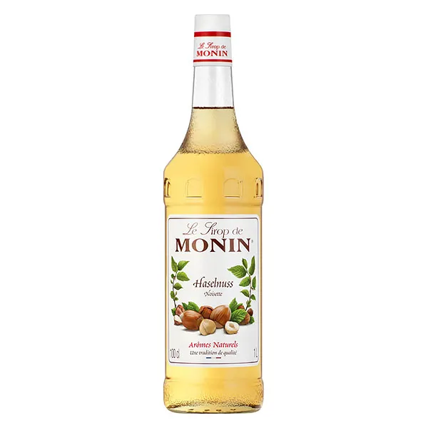 Monin Haselnuss Sirup Alkoholfrei 1,0L
