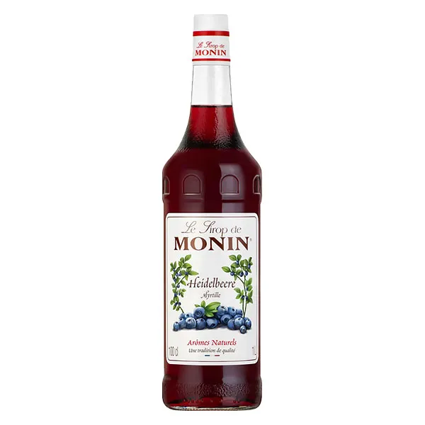 Monin Heidelbeere Sirup Alkoholfrei 1,0L