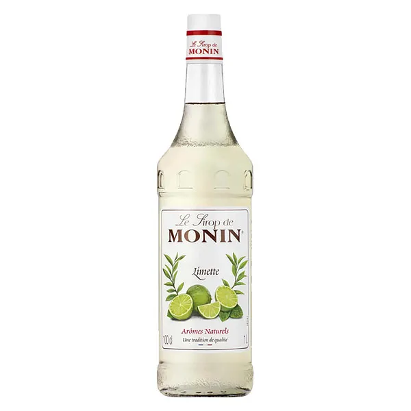 Monin Limette Sirup Alkoholfrei 1,0L