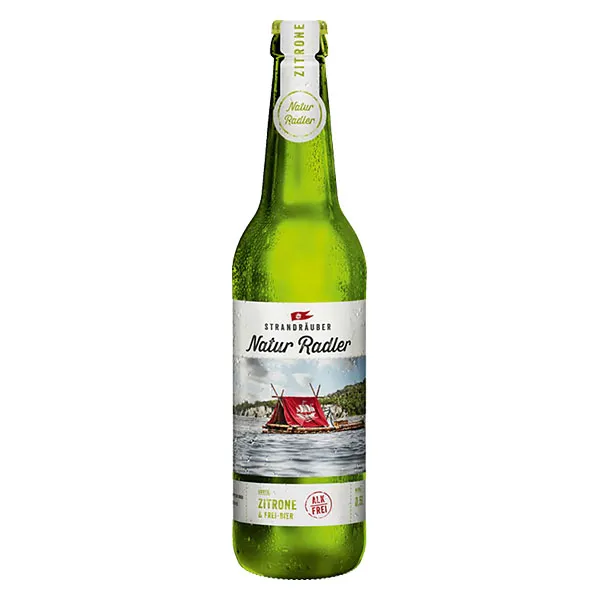 Störtebeker Strandräuber Natur Radler Zitrone & Frei-Bier Alkoholfrei BIO 20x0,50L