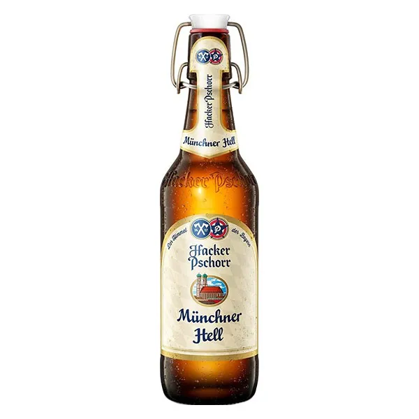 Hacker-Pschorr Münchner Hell Bügelverschluss 20x0,50L