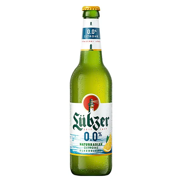 Lübzer Naturradler Zitrone Alkoholfrei 20x0,50L