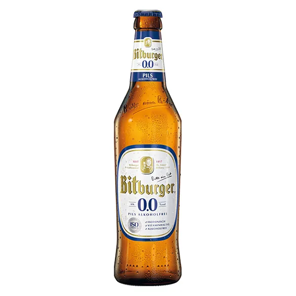 Bitburger 0,0% Pils Alkoholfrei 20x0,50L