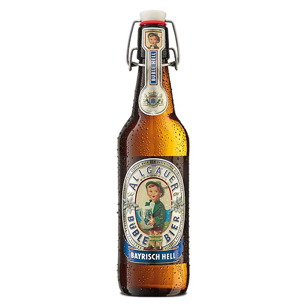 Allgäuer Büble Bayrisch Hell Bügelverschluss 20x0,50L