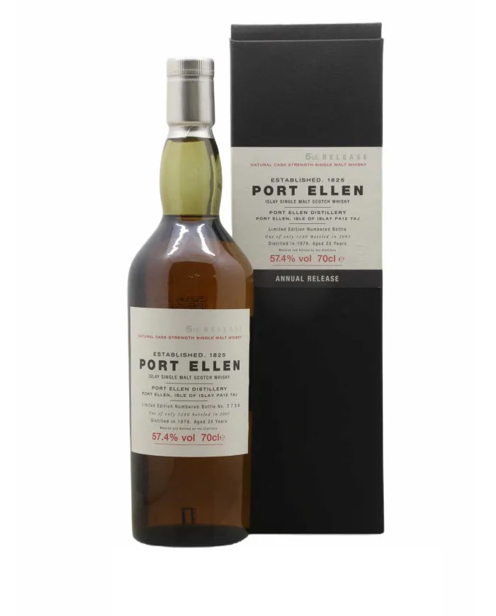 5th Release 25 years Natural Cask 1979 - Port Ellen