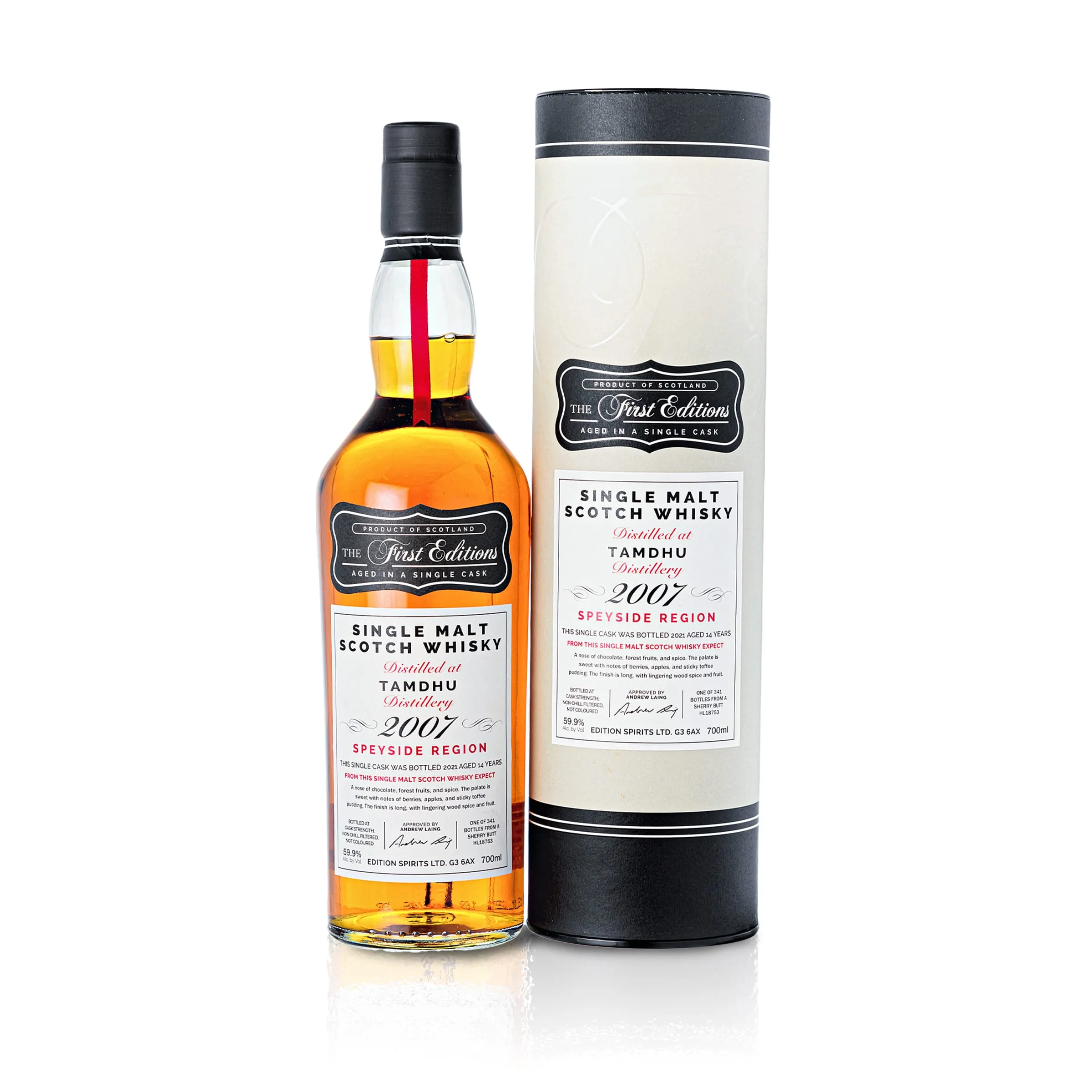 Tamdhu, First Editions, 2006, 14 Jahre, Sherry Butt