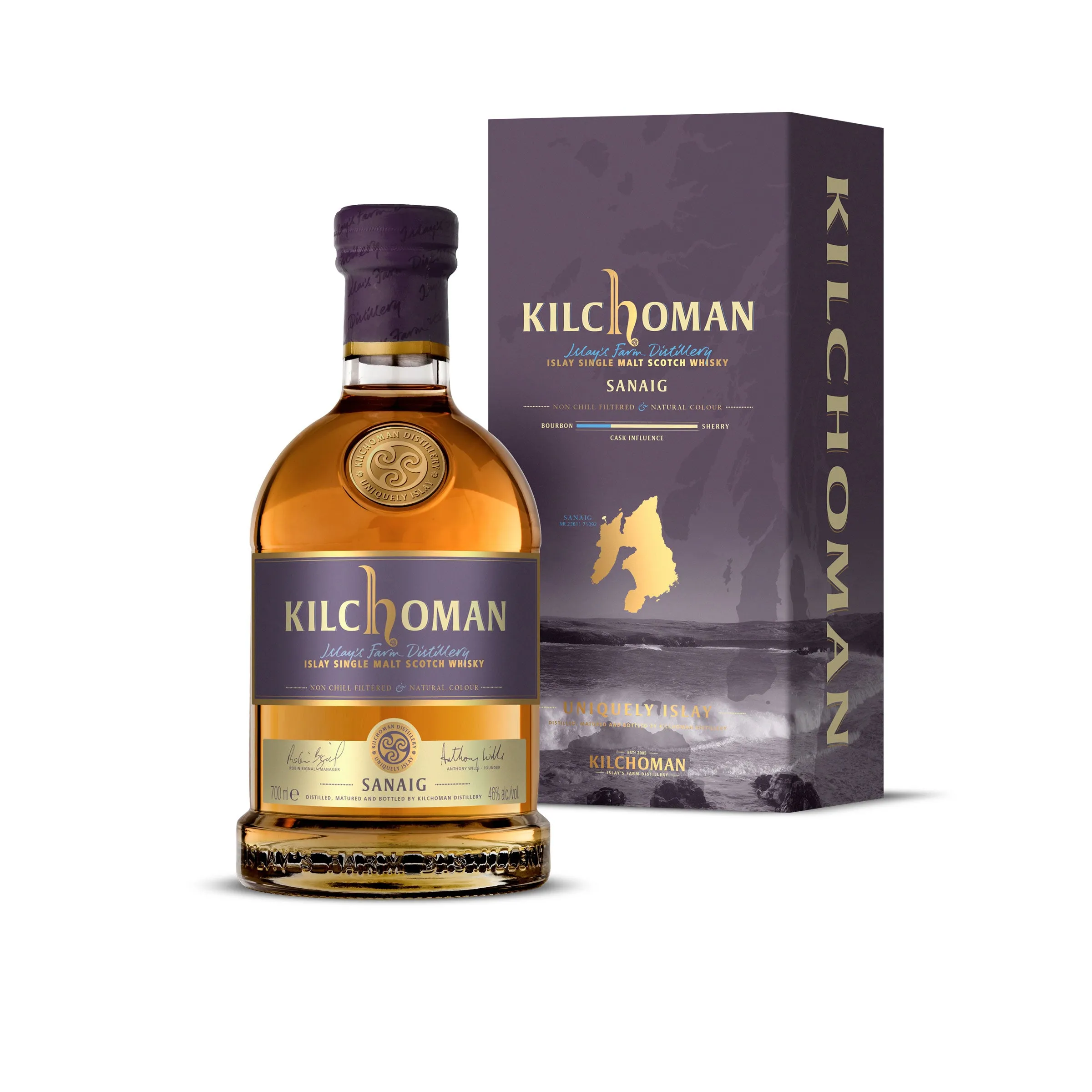 Kilchoman Sanaig 46 % Islay Single Malt Scotch Whisky
