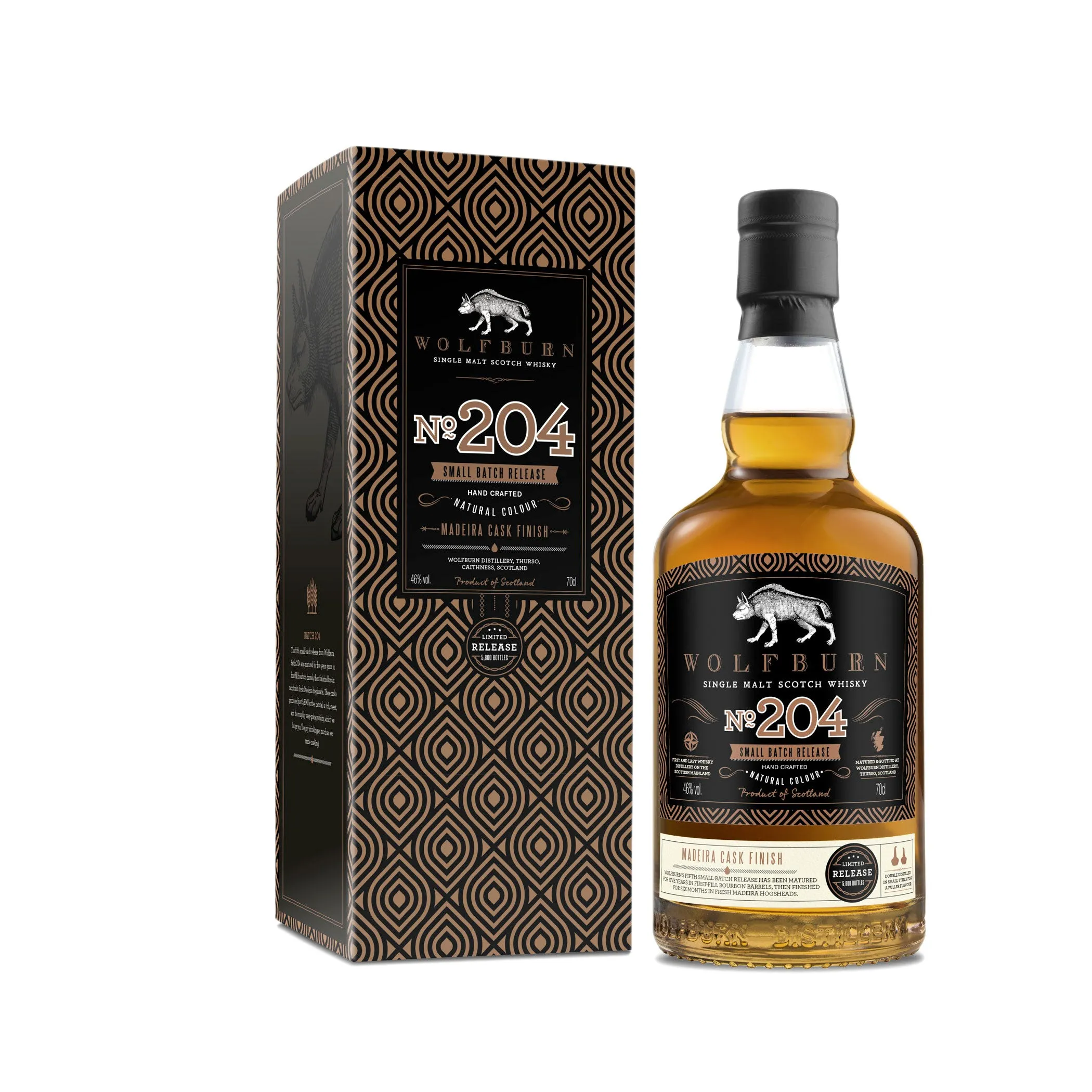 Wolfburn "Batch 204", Madeira Cask Finish, 46%