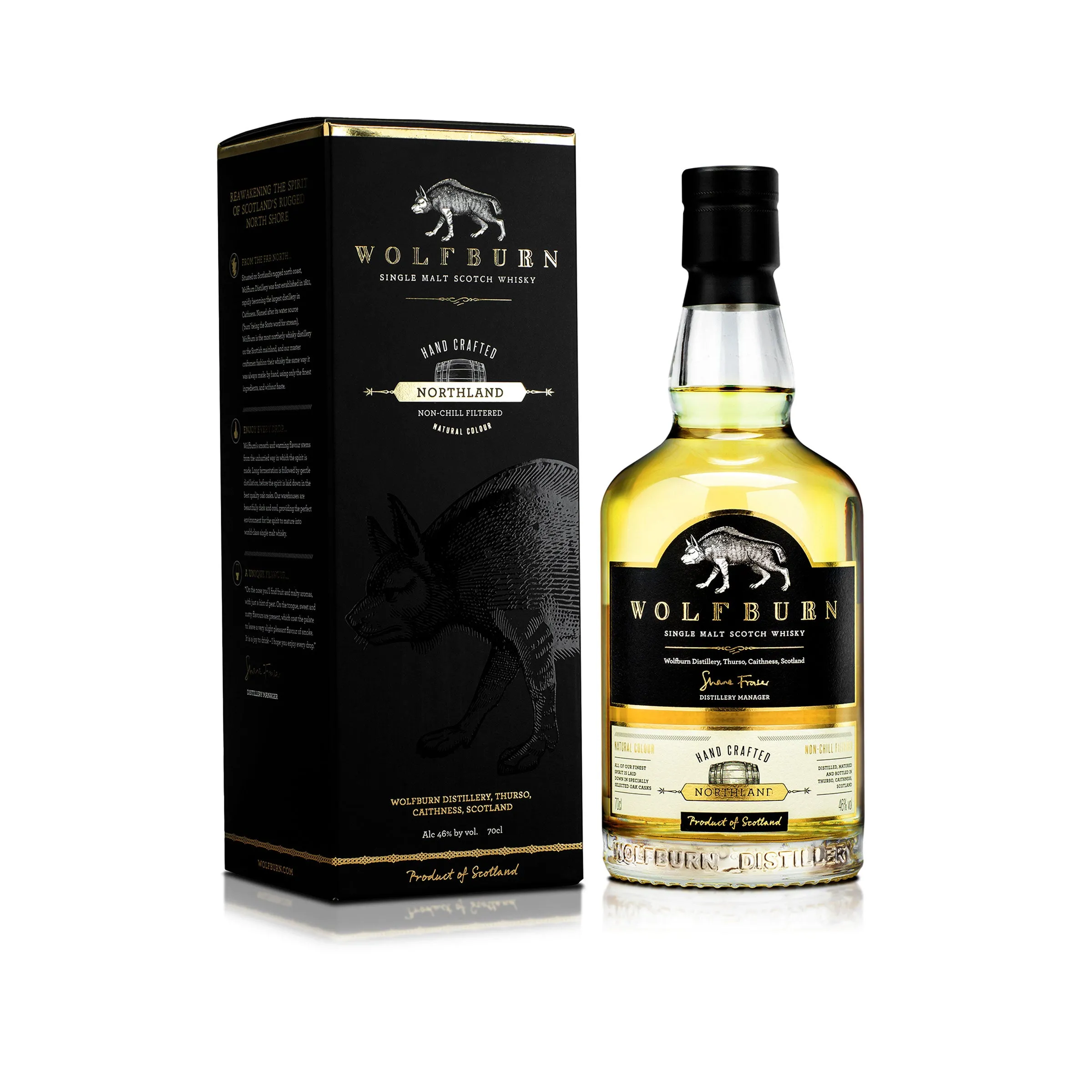 Wolfburn Northland 46% Single Malt Scotch Whisky