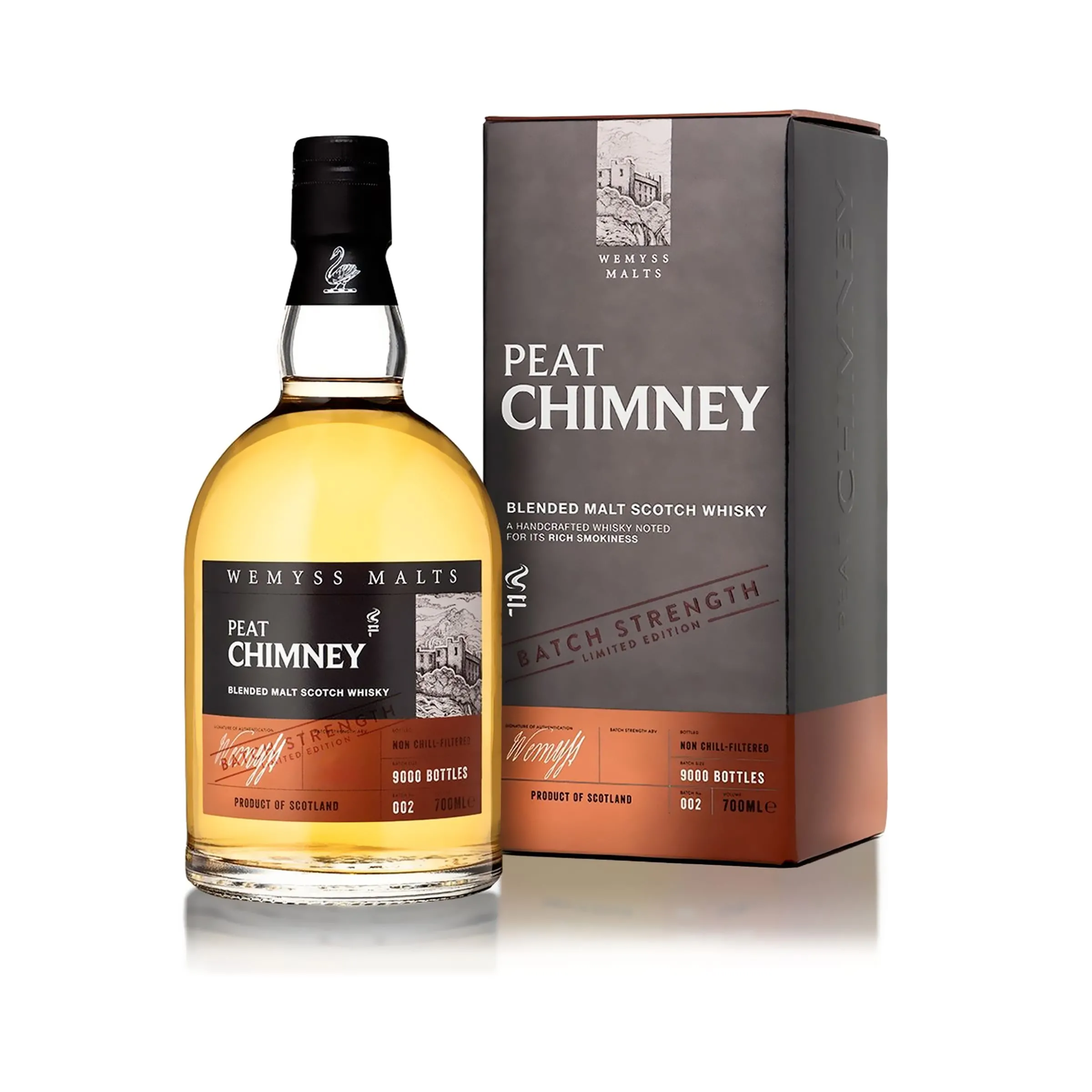 Wemyss, Peat Chimney, Batch Strength, 57,0 % - Wemyss Malts