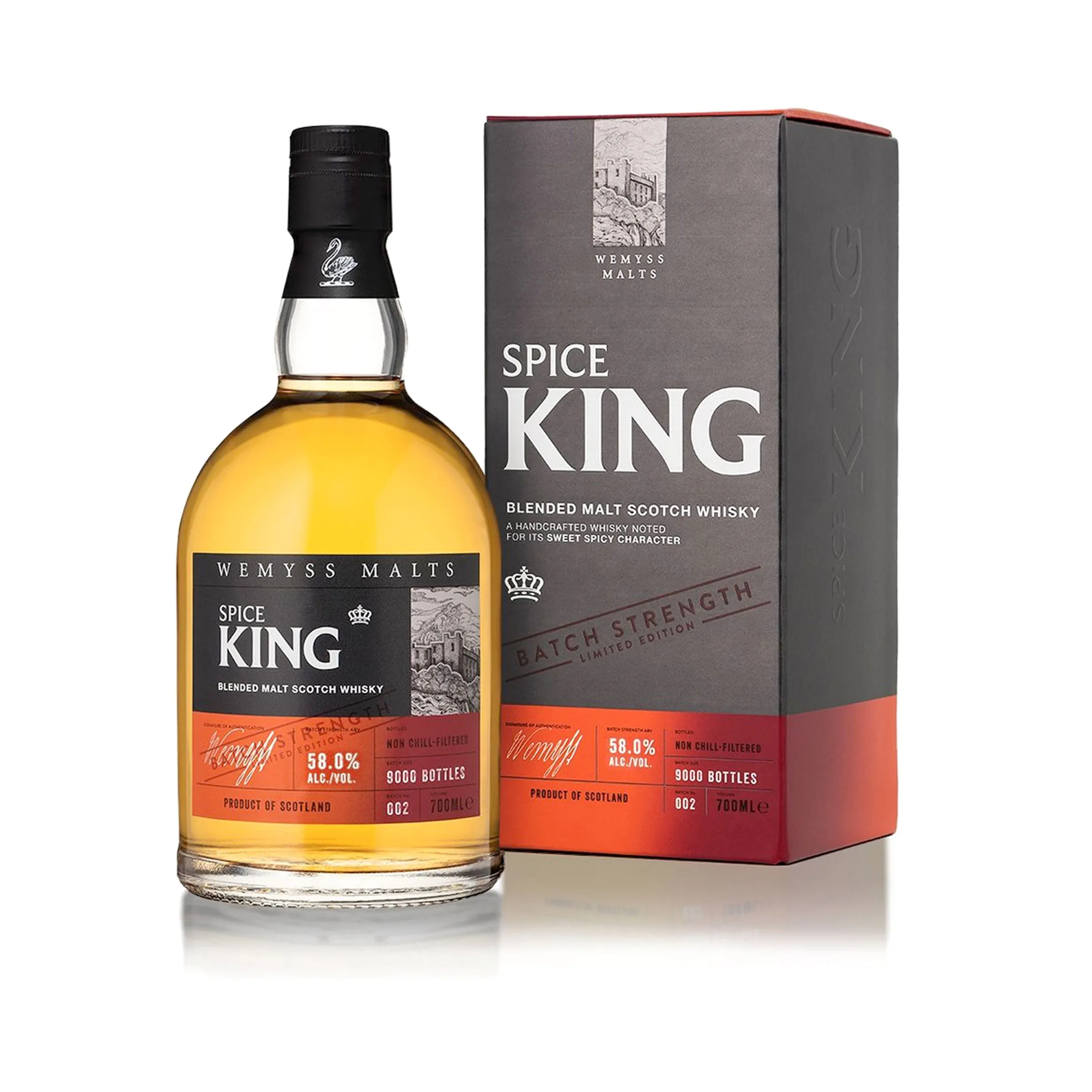 Wemyss Spice King Batch Strength 58,0 % - Wemyss Malts