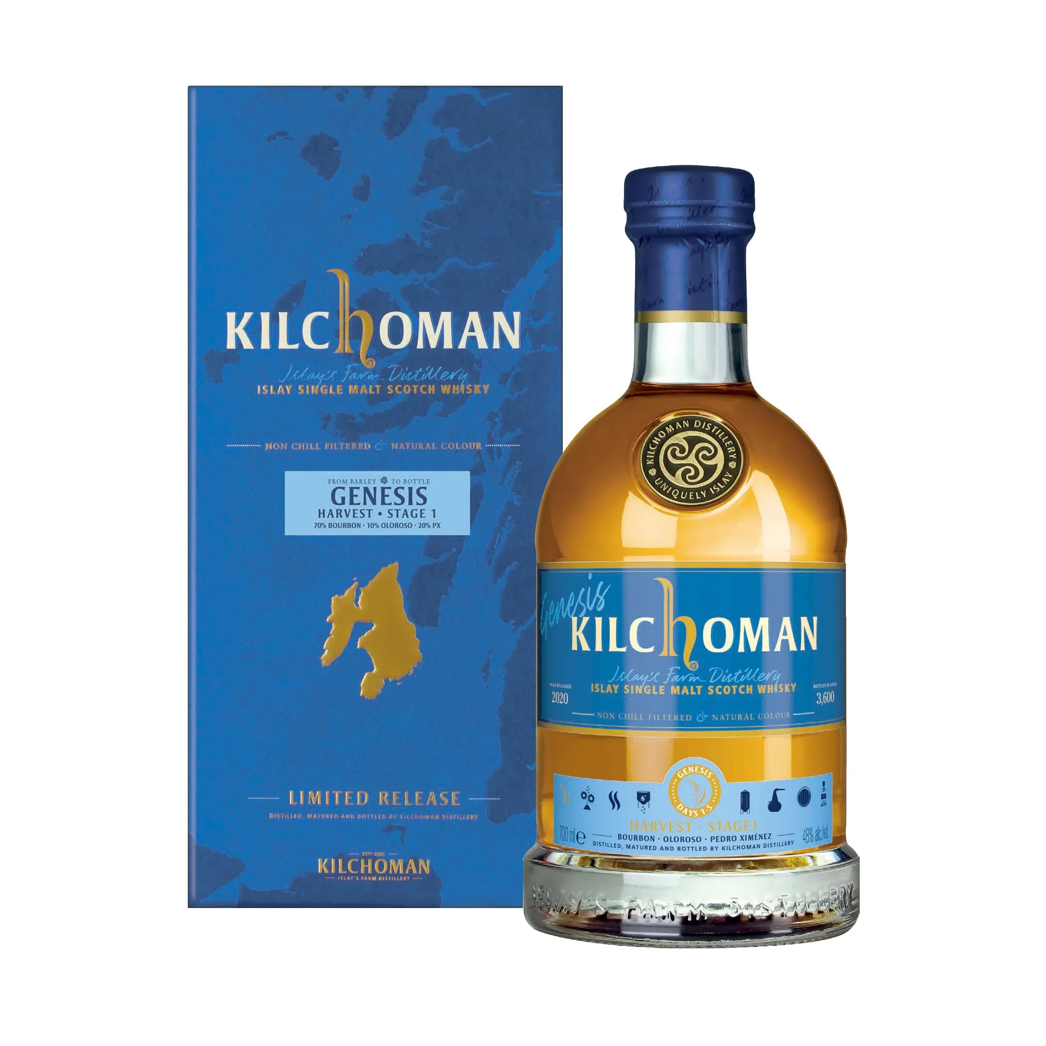 Kilchoman Genesis · Limited Edition - Harvest · Stage 1 · Days 1-5