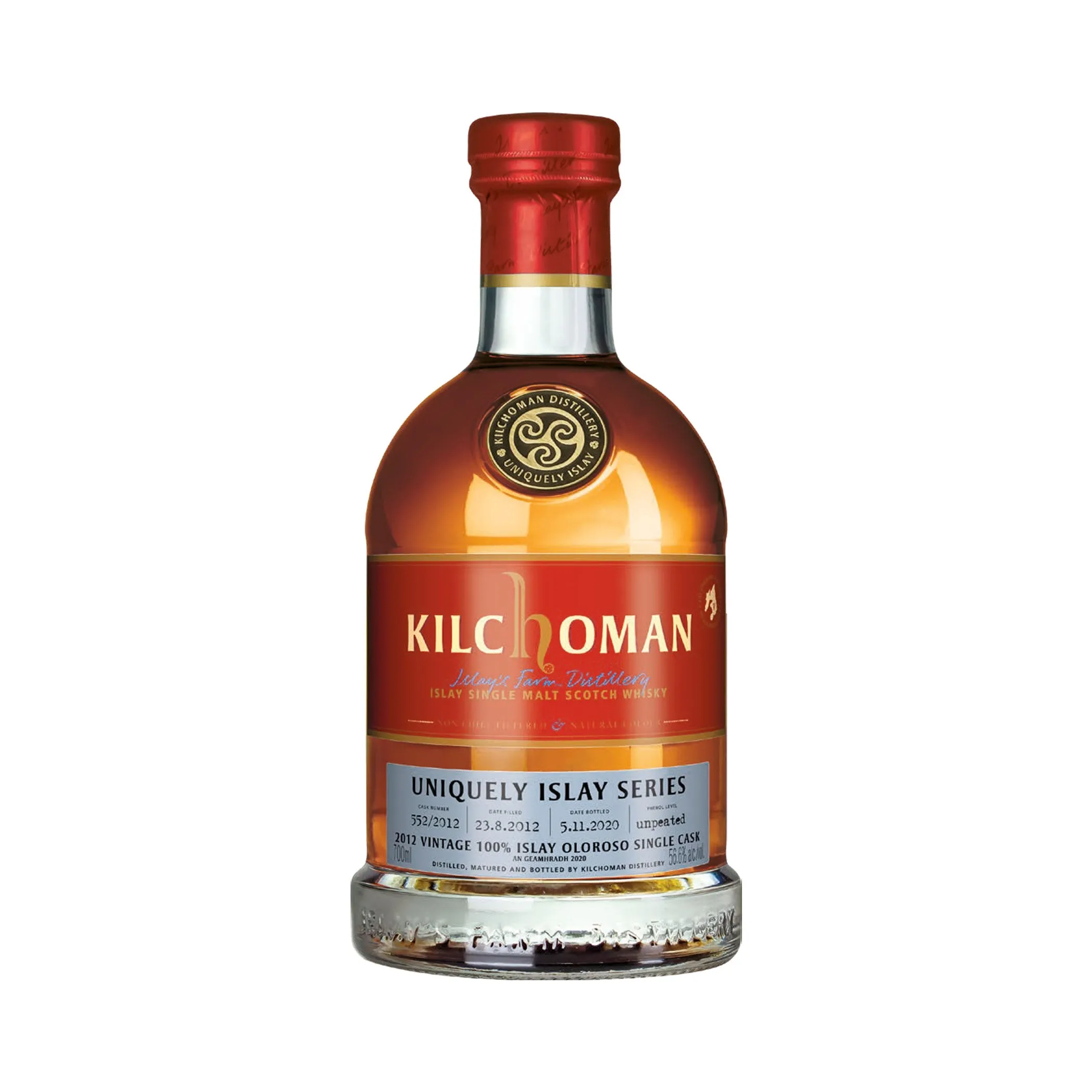 Kilchoman Uniquely Islay Series Vintage 2012/2020 100% Islay Unpeated