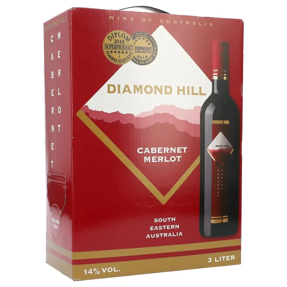 Diamond Hill Cabernet Merlot 14 % 3L BIB