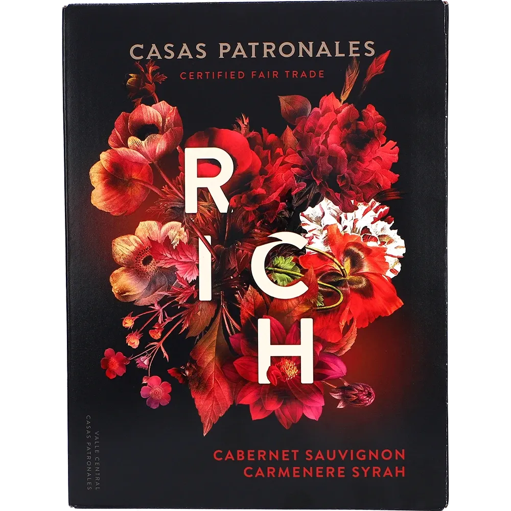 Casas Patronales Carmenere Cab./Sauv. Syrah 13.5 % 3L BIB