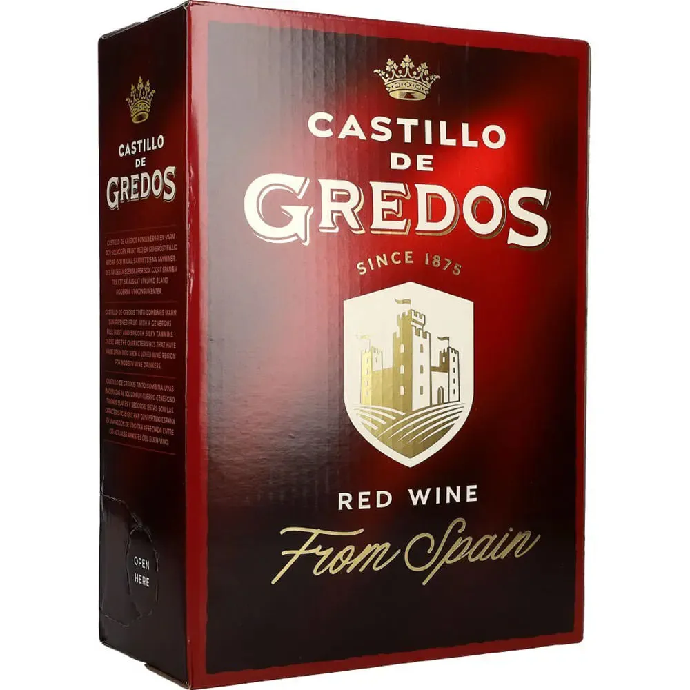 Castillo De Gredos Red Wine 13 % 3L BIB