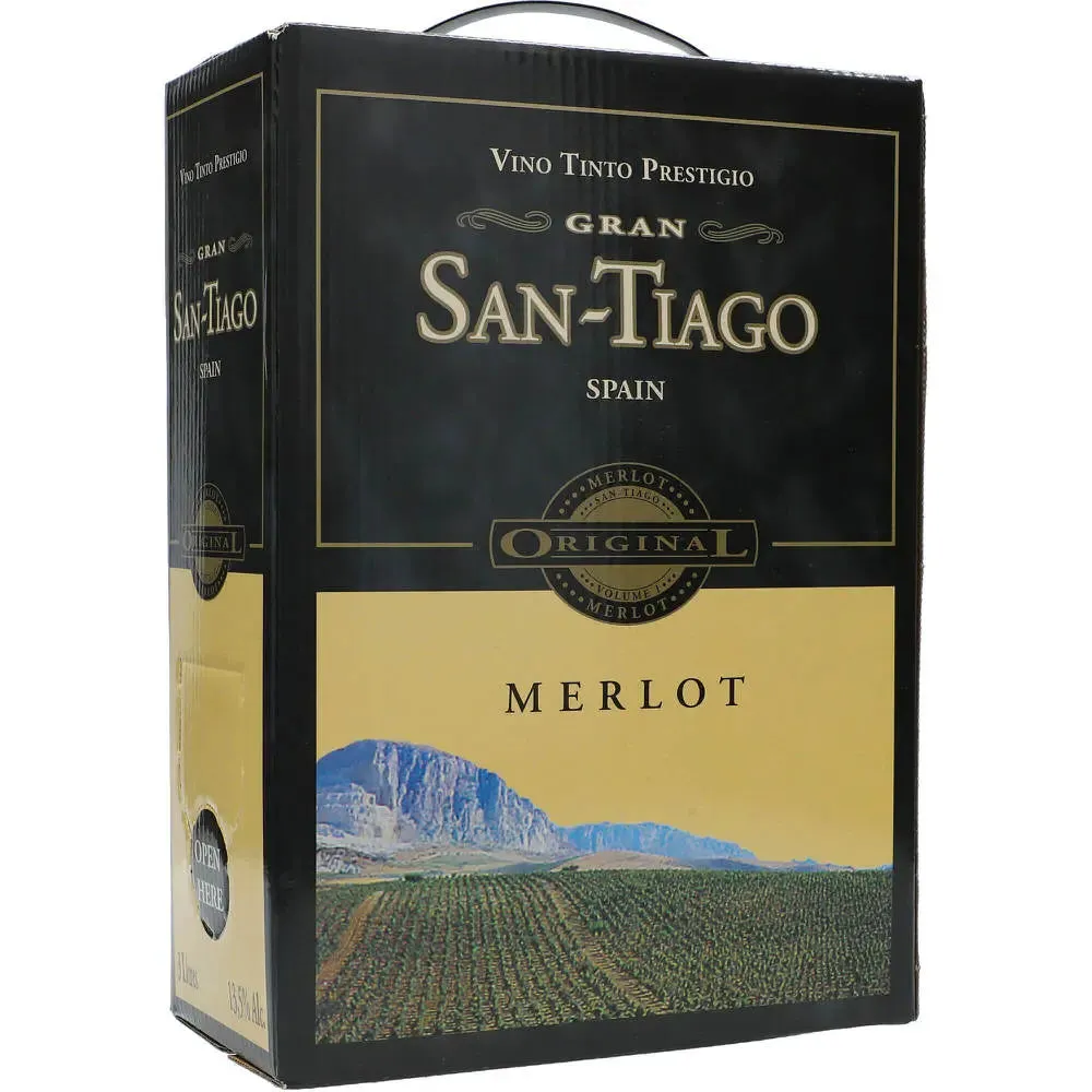 San Tiago Merlot 13.5 % 3L BIB