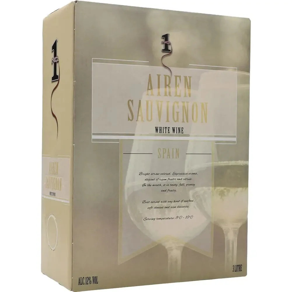 No. 1 Airen Sauvignon 12% 3L BIB