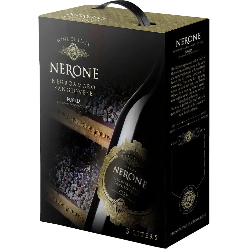Nerone Negroamaro Sangiovese 13.5 % 3L BIB
