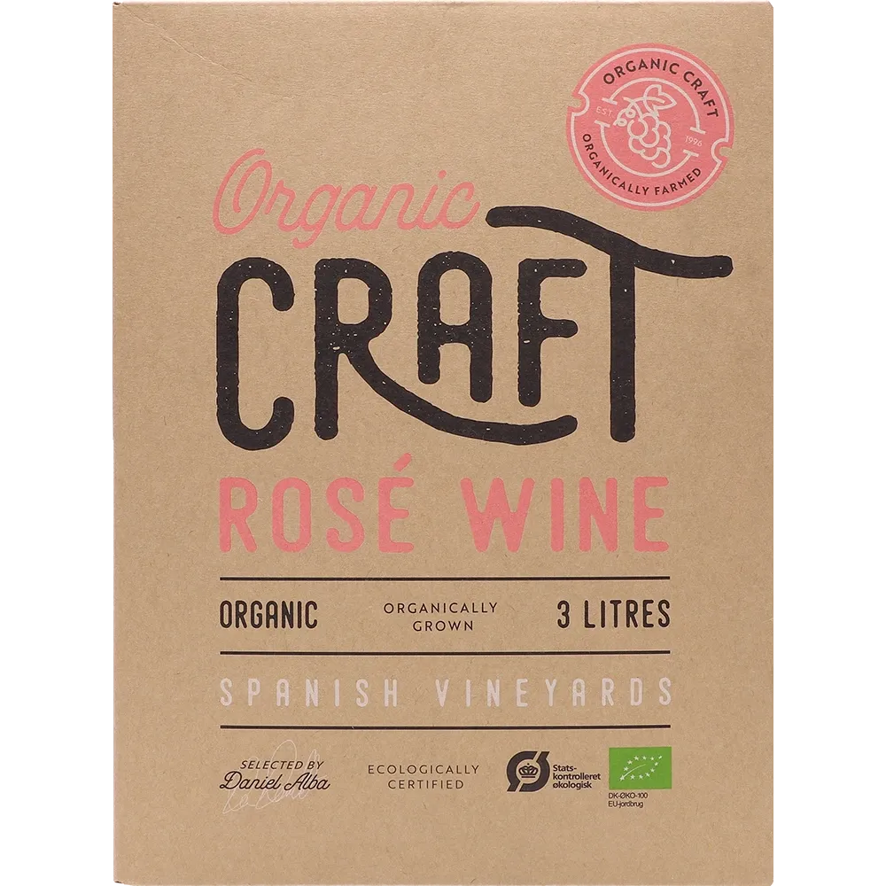 Organic Craft Rosé 13 % 3L BIB