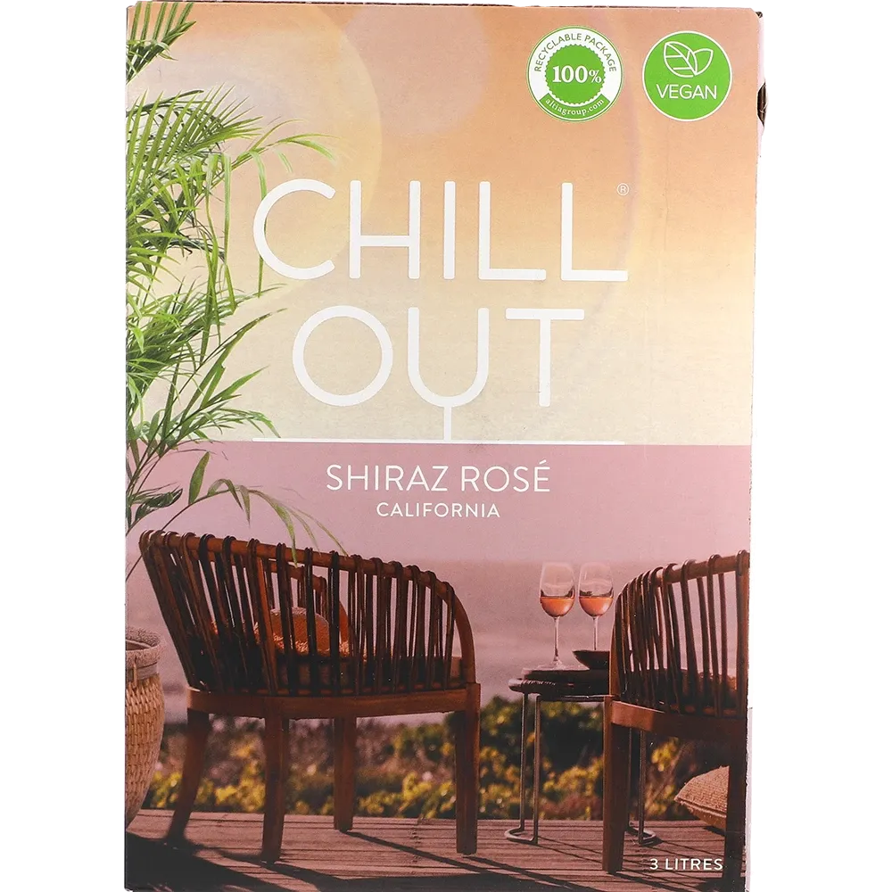 Chill Out Shiraz Rosé 12 % 3L BIB