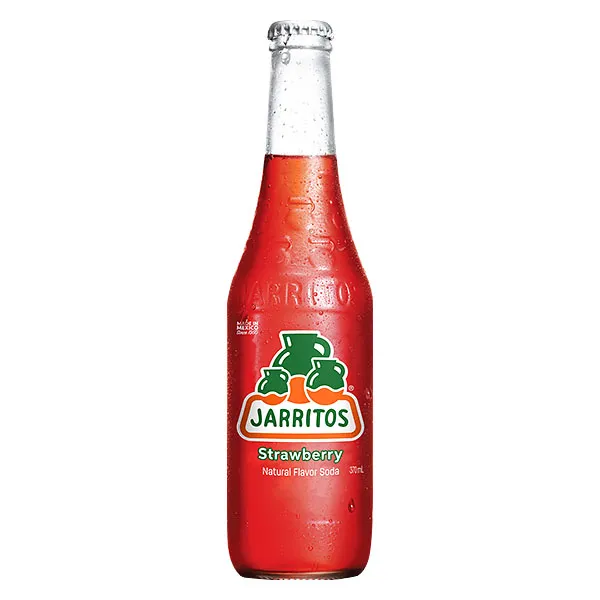 Jarritos Strawberry Natural Flavor Soda 24x0,37L