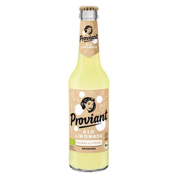 Proviant BIO Limonade Ingwer & Zitrone 24x0,33L